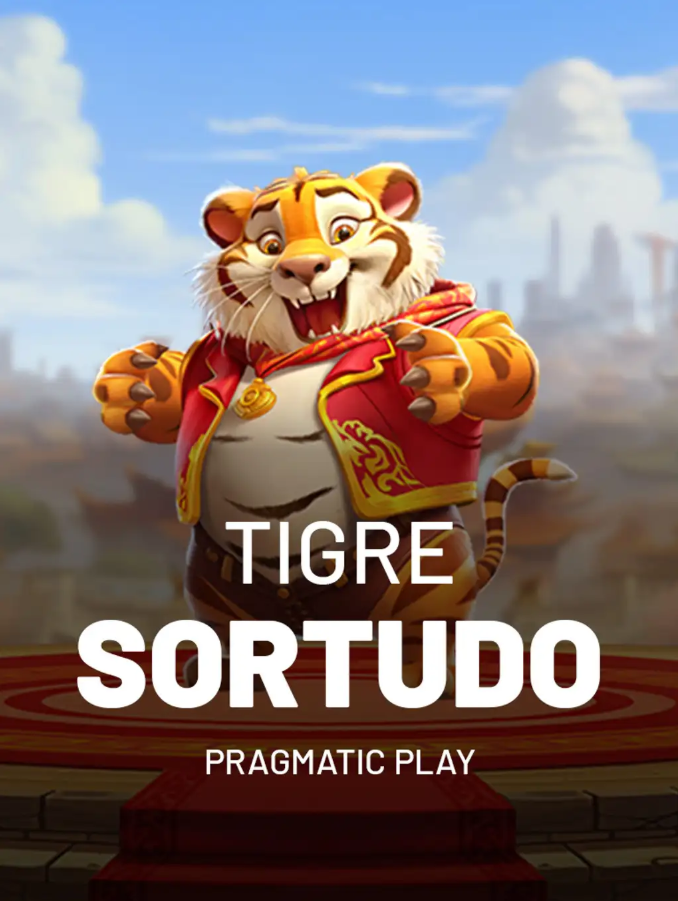Representa��o do jogo Tigre Sortudo em uma interface de cassino online